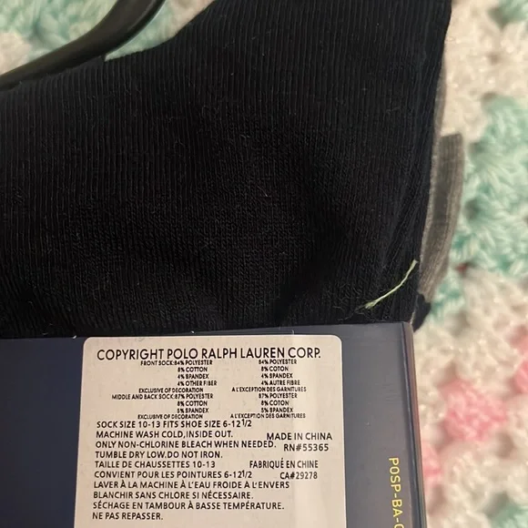 Polo Ralph Lauren mens 3 Pack Dress Socks. - Picture 3 of 4